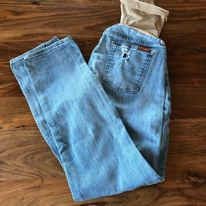 7/Pea in the Pod maternity jeans